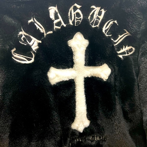 Men’s Angelic Motion graphic puffer jacket - Picture 1 of 2